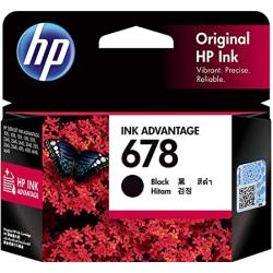 HP 678 Black Original Ink Advantage Cartridge